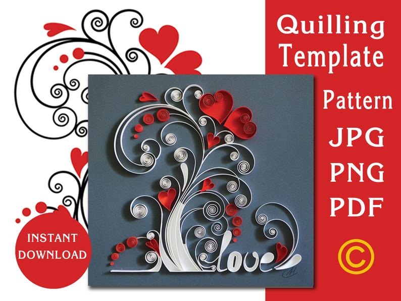 Printable Quilling Patterns, Quilling patterns